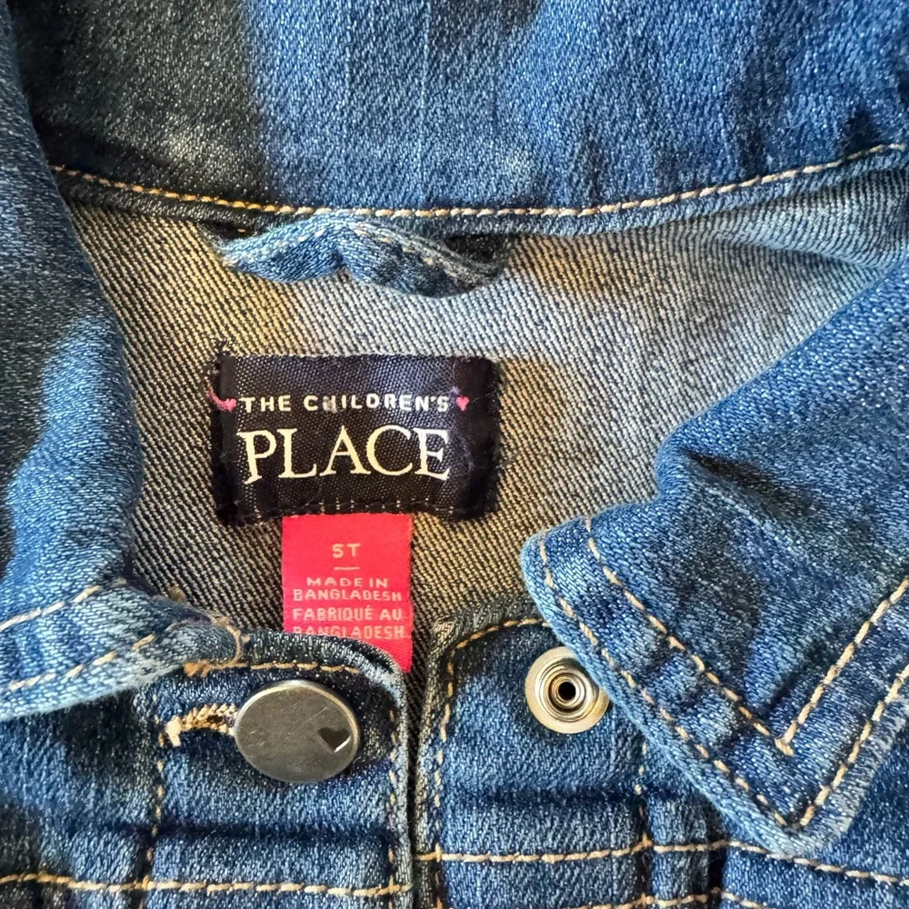 The Children's Place Medium Blue Denim Jacket